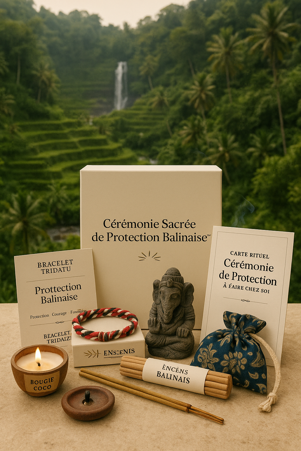 Coffret Rituel EspritBali – Cérémonie Sacrée de Protection™